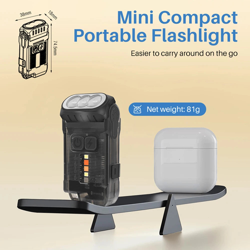 Rechargeable Waterproof Pocket Torch Light