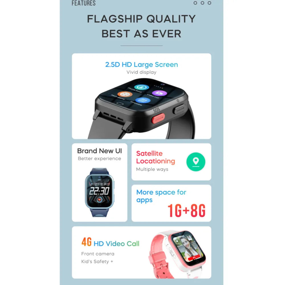 Xiaomi Mijia 4G+Wifi Children Smart Watch